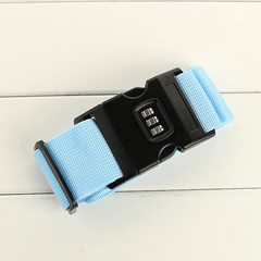 Password Lock Nylon Luggage Belt Strap Travel Accessory
