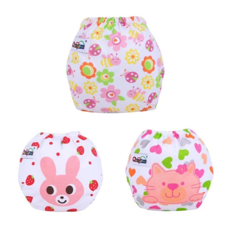 Baby Waterproof Cloth Diapers Adjustable Training Pants