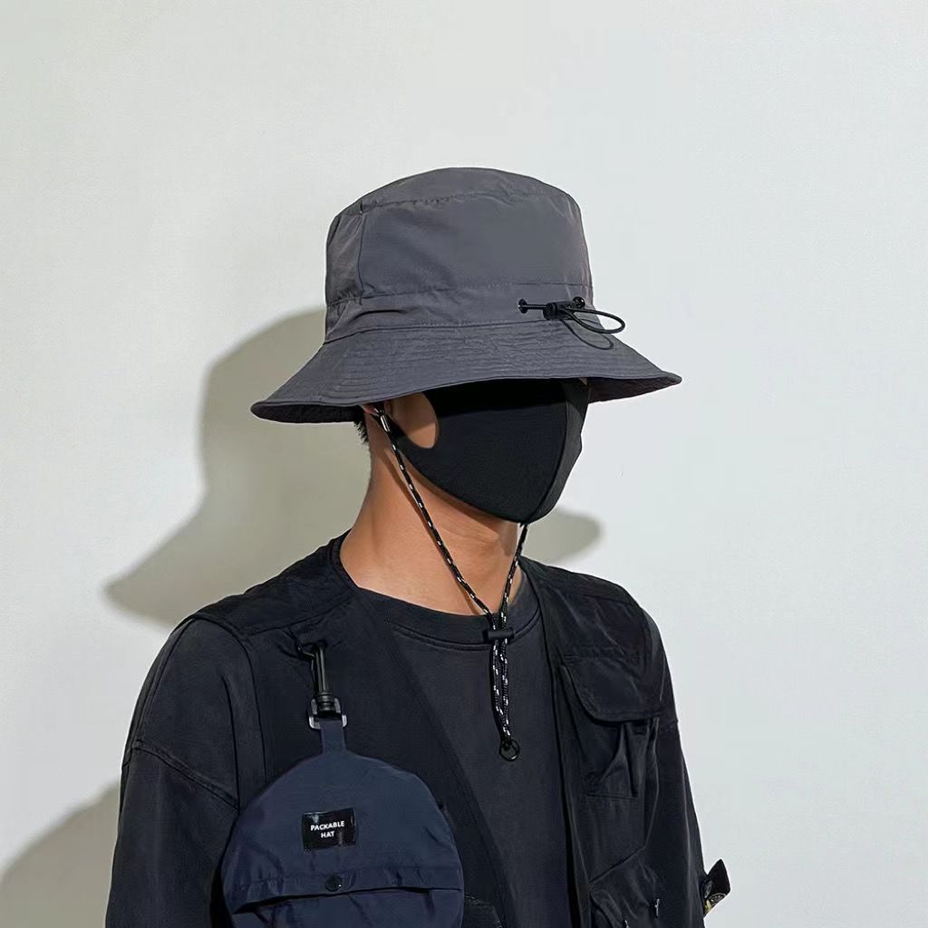 Outdoor Packable Bucket Hat Sunshade Waterproof Fishing Hat