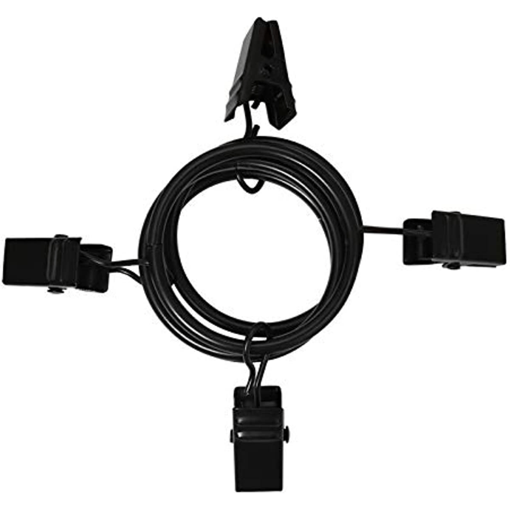 20pcs 40pcs Curtain Rings with Clips Drapery Hangers 3.2cm Interior Diameter