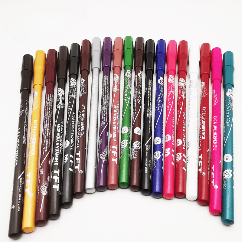 2 in 1 Makeup Pen Lip Liner Eyebrow Pencil Eyeliner Highlighter