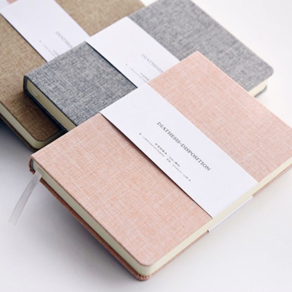 1pc 128 Sheets Notebook Notepad Memo Diary Planner Agenda Organizer Sketchbook