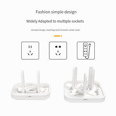 Child Safety Plug Jack Cover 3Socket Protective Power Switch Socket Cover