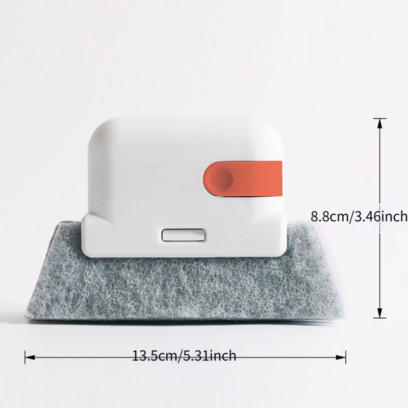 Universal Small Gap Cleaning Brush for Door Tracks & Window Frames