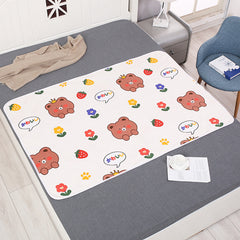 Baby Waterproof Diaper Changing Mat Soft Reusable Washable Boys