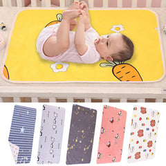 Baby Waterproof Diaper Changing Mat Soft Reusable Washable Boys