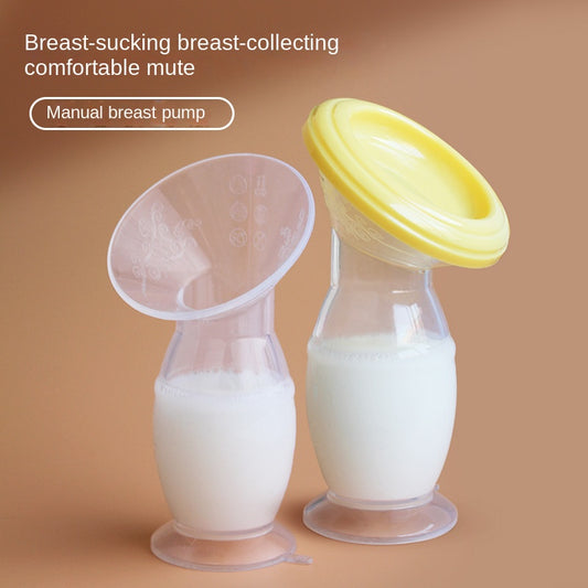 Portable Breast Pump with Suction Cup Base