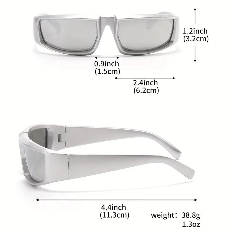 Y2K Wrap Around Sunglasses UV400