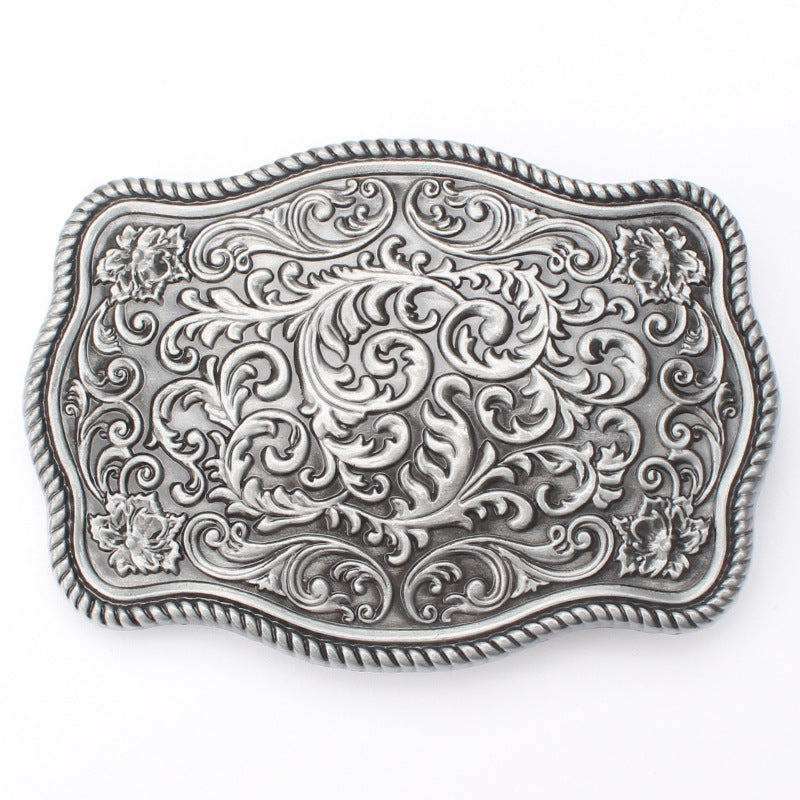 Men's Novelty Belt Buckle Western Cowboy Punk Hip Hop Belt Accessories