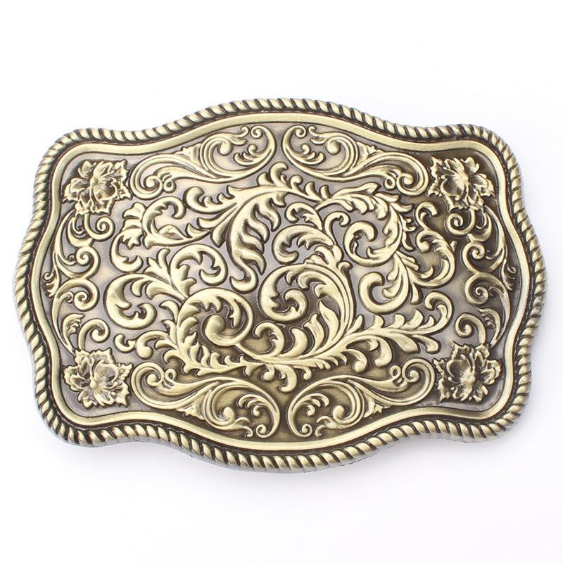Men's Novelty Belt Buckle Western Cowboy Punk Hip Hop Belt Accessories