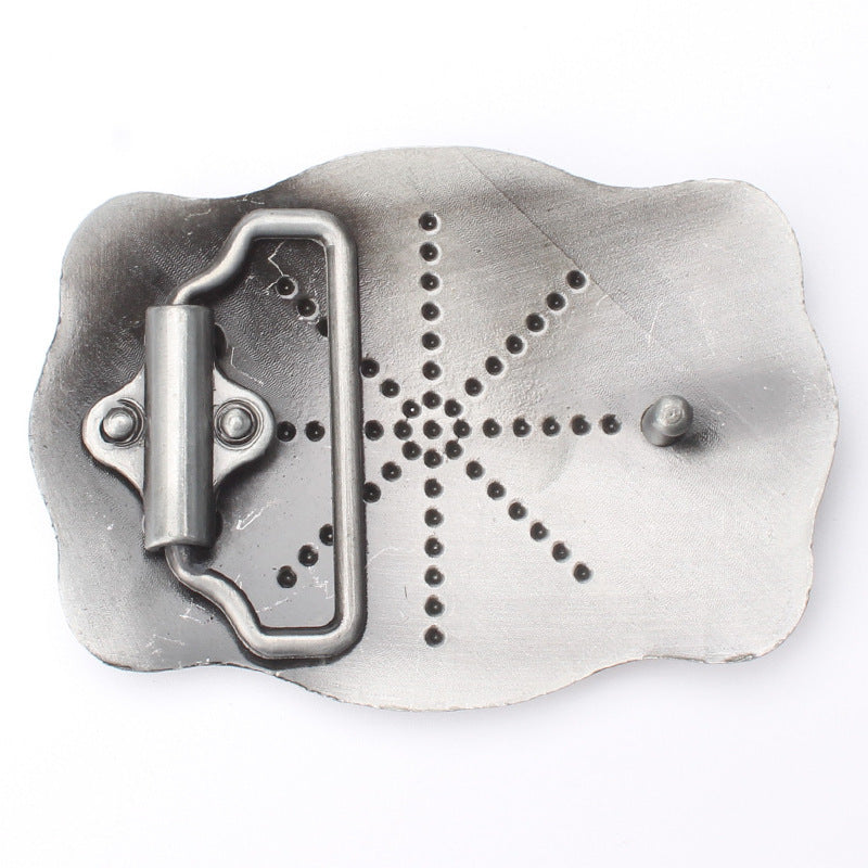 Men's Novelty Belt Buckle Western Cowboy Punk Hip Hop Belt Accessories
