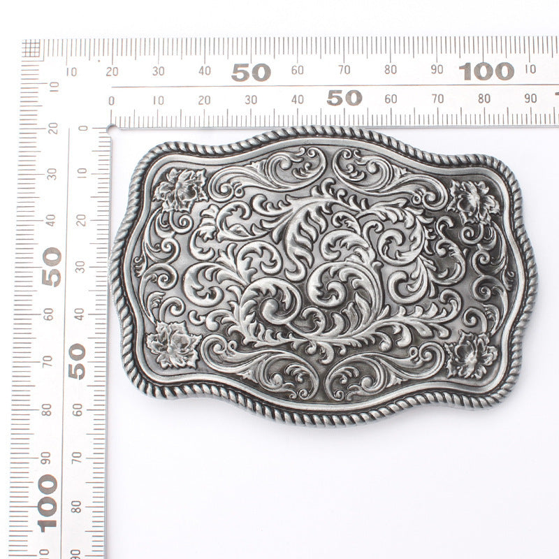 Men's Novelty Belt Buckle Western Cowboy Punk Hip Hop Belt Accessories