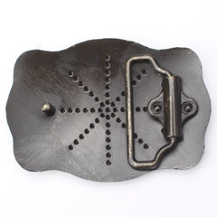 Men's Novelty Belt Buckle Western Cowboy Punk Hip Hop Belt Accessories