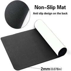 Japanese Waves Sea Mouse Pad Large Computer Keyboard Mat