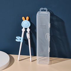 Kids Training Chopsticks Baby Learning Practicing Cartoon Tableware