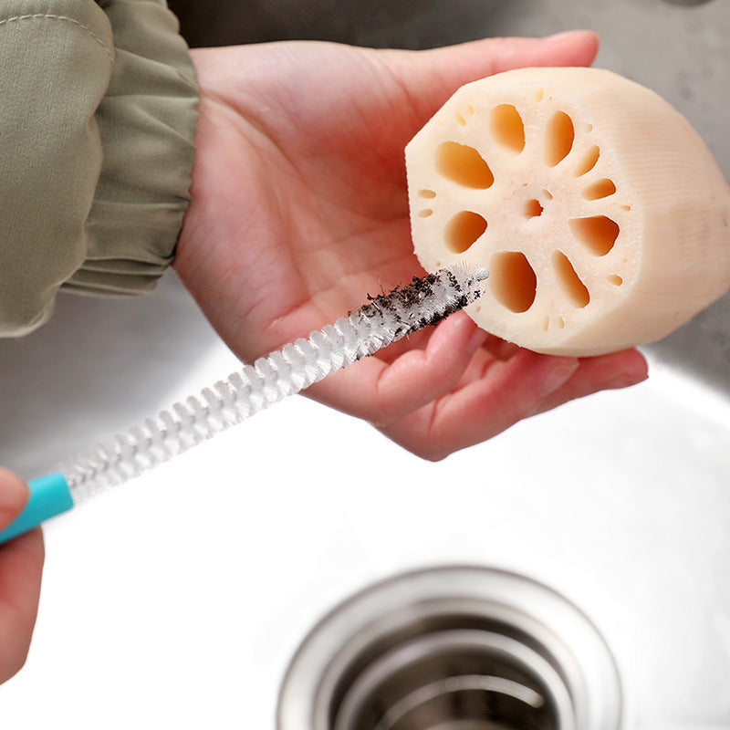 Straw Cleaner Brush for Bottles Straws Tumblers - Long Cleaning Bristles