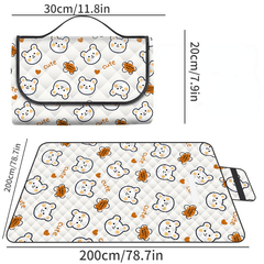 Waterproof Picnic Mat 200x200CM for Camping and Beach