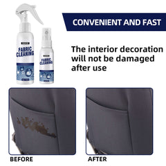 Car Fabric Cleaning Spray - Stain Remover for Interior, Ceiling, Velvet, Leather