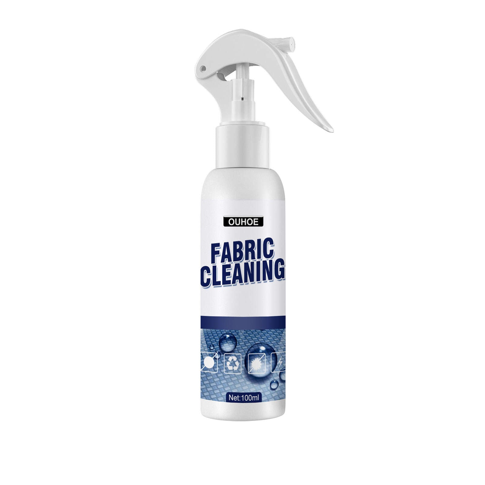 Car Fabric Cleaning Spray - Stain Remover for Interior, Ceiling, Velvet, Leather