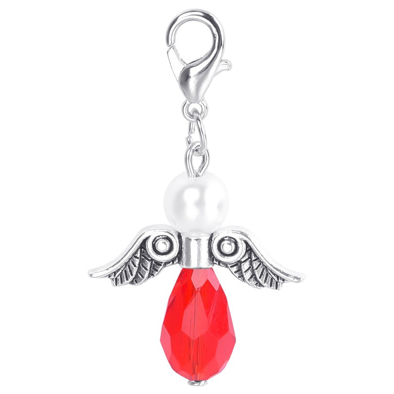 Water Drop Angel Wing Pendant for DIY Bracelet Necklace