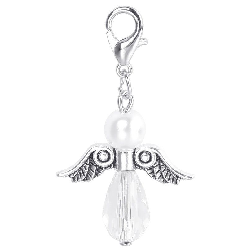 Water Drop Angel Wing Pendant for DIY Bracelet Necklace