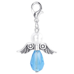 Water Drop Angel Wing Pendant for DIY Bracelet Necklace