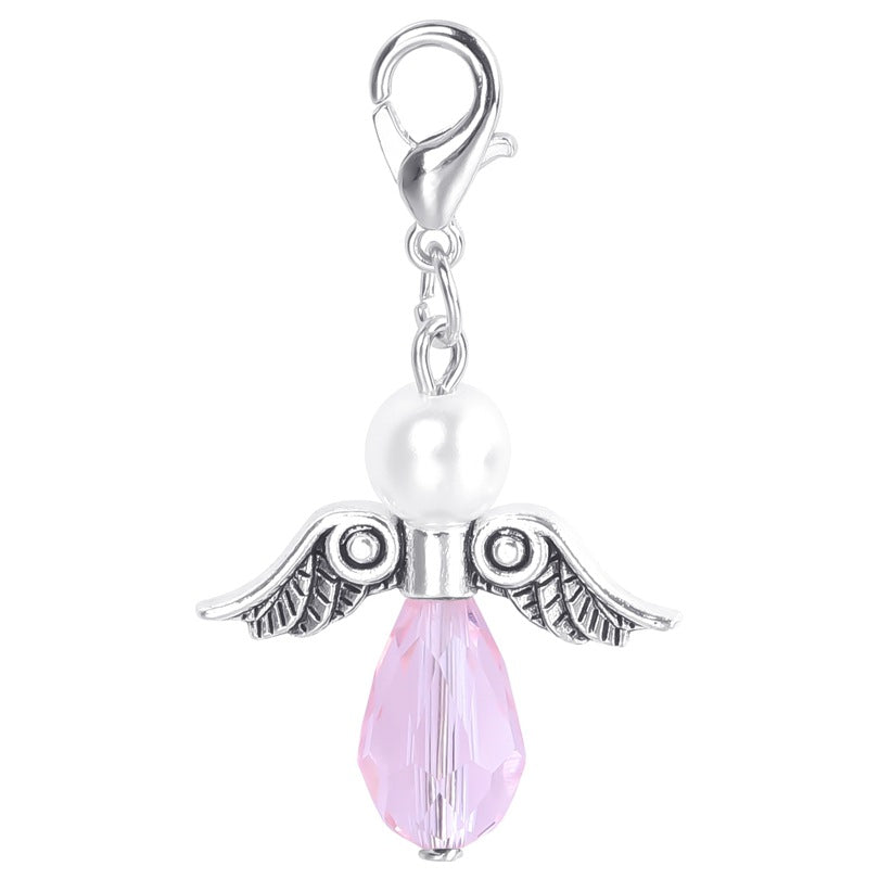 Water Drop Angel Wing Pendant for DIY Bracelet Necklace