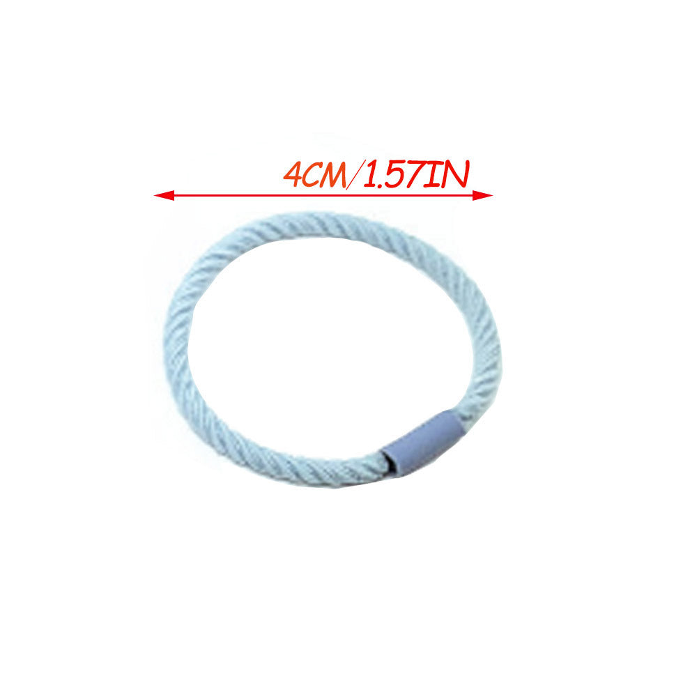 100pcs Rubber Band Ponytail Hair Rope Hair Accessories For Women Girls