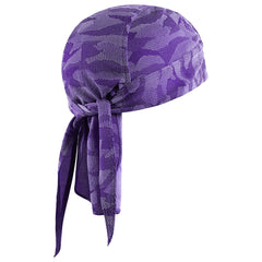 Cooling Dew Rag Helmet Liner Hat Motorcycle Head Wrap Bandana Skull Cap