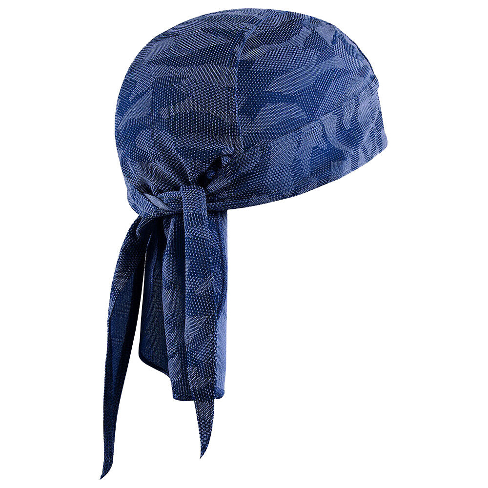 Cooling Dew Rag Helmet Liner Hat Motorcycle Head Wrap Bandana Skull Cap