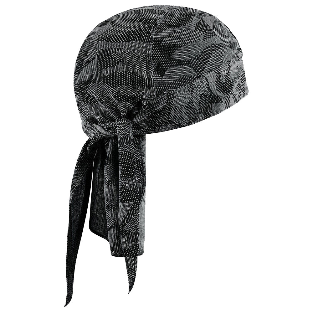 Cooling Dew Rag Helmet Liner Hat Motorcycle Head Wrap Bandana Skull Cap