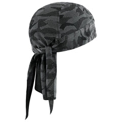 Cooling Dew Rag Helmet Liner Hat Motorcycle Head Wrap Bandana Skull Cap