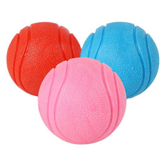 Durable Dog Ball Toy for Teeth Grinding and Interactive Play