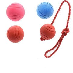 Durable Dog Ball Toy for Teeth Grinding and Interactive Play