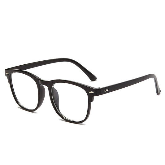 Light Blocking Glasses Jelly Square Clear Lens Anti Eyestrain Spe...