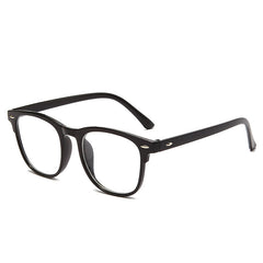 Light Blocking Glasses Jelly Square Clear Lens Anti Eyestrain Spe...