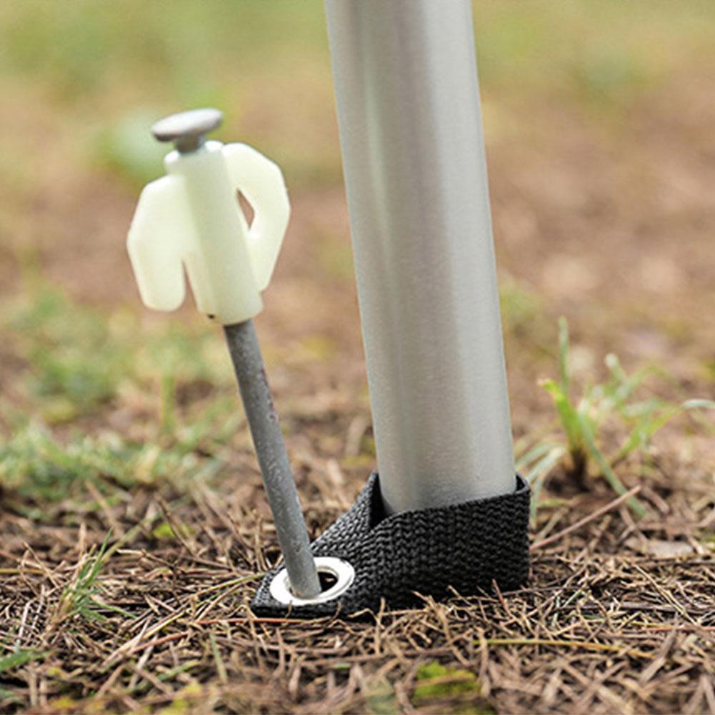 4pcs Canopy and Tent Pole Fixing Buckles for Wind and Rain Protection