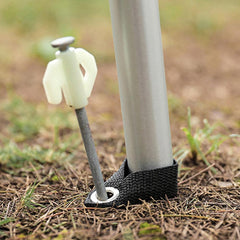 4pcs Canopy and Tent Pole Fixing Buckles for Wind and Rain Protection