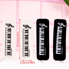 Piano Pattern Pencil Erasers For Students and Office Supplies