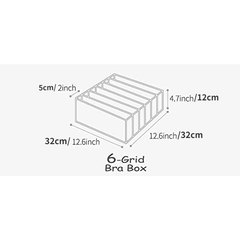 Underwear Storage Box Drawer Divider Household Organizing Bag