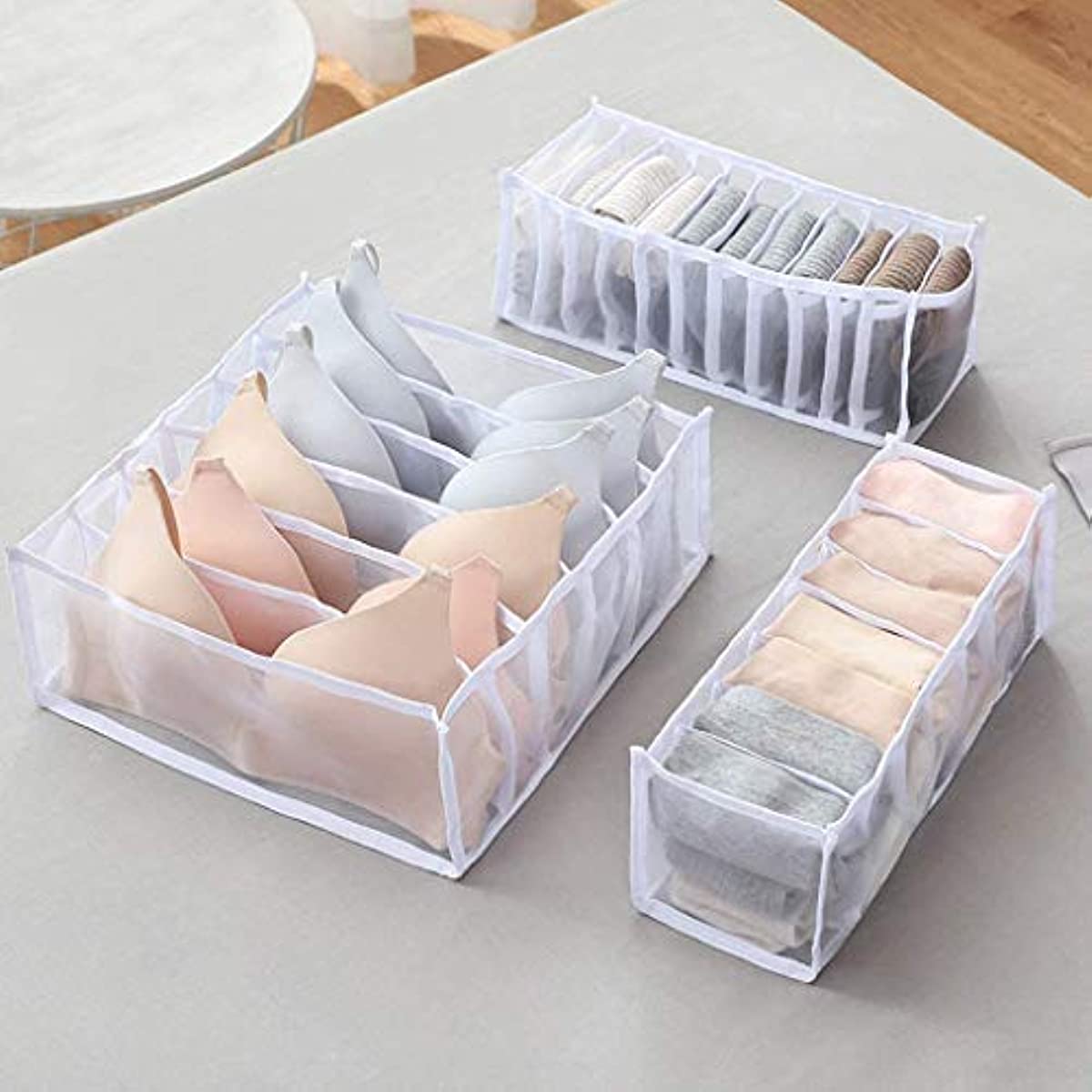 Underwear Storage Box Drawer Divider Household Organizing Bag