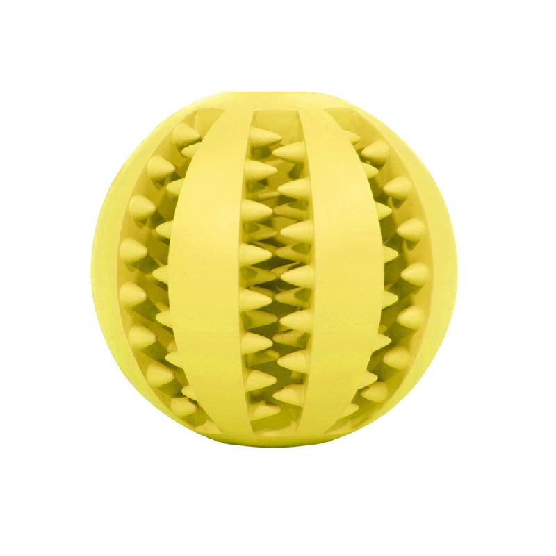 Dog Silicone Ball Toy Leaking Food Rubber Chew Molar Interactive Toy