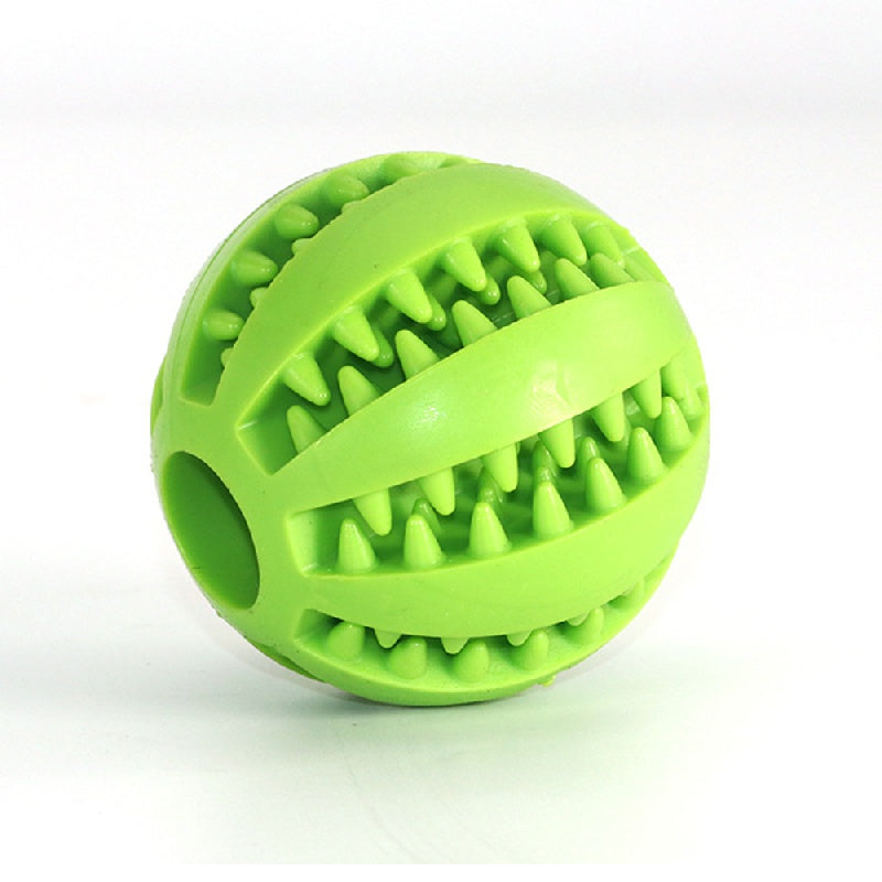 Dog Silicone Ball Toy Leaking Food Rubber Chew Molar Interactive Toy