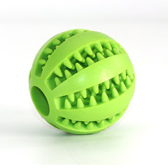 Dog Silicone Ball Toy Leaking Food Rubber Chew Molar Interactive Toy