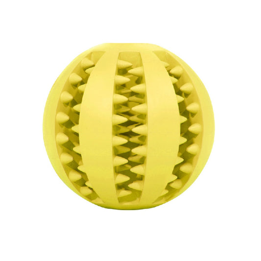 Dog Leaking Food Toy Rubber Chew Toys Interactive Molar Toy