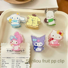 Fashionable PP Clip for Girls & Students Sealing Clip
