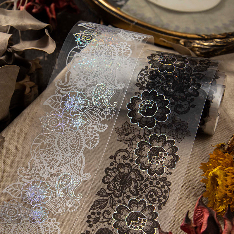 Dreamy DIY Scrapbooking Lace PET Tape Series