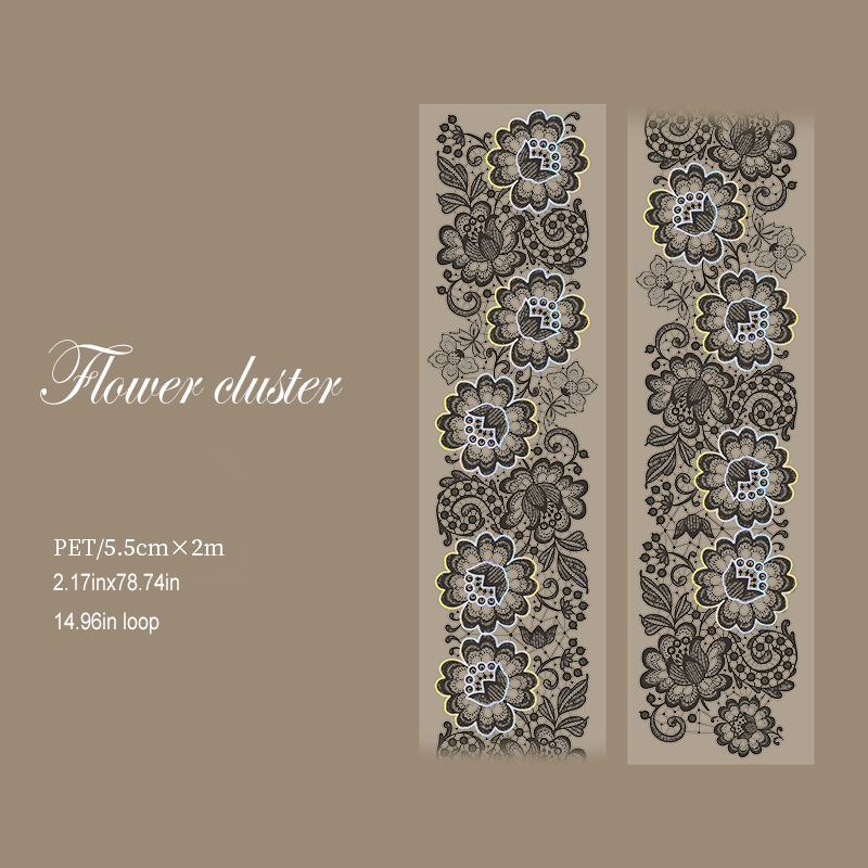 Dreamy DIY Scrapbooking Lace PET Tape Series