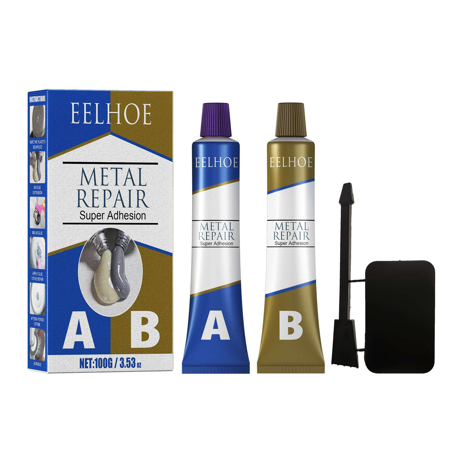 Waterproof Welding Glue for Iron Casting Repairs