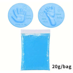 20g Soft Clay Fluffy Material Baby Hand Foot Print DIY Toy